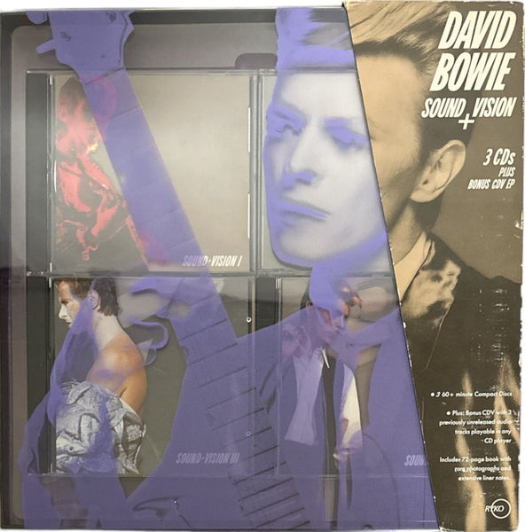 David Bowie Sound + Vision - EX US Cd album box set — RareVinyl 