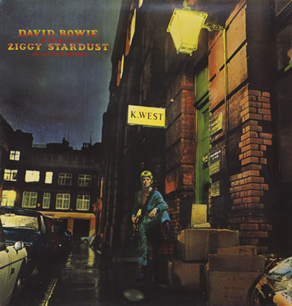 David Bowie The Rise And Fall Of Ziggy Stardust & The Spiders From Mars UK vinyl LP album (LP record) EMC3577