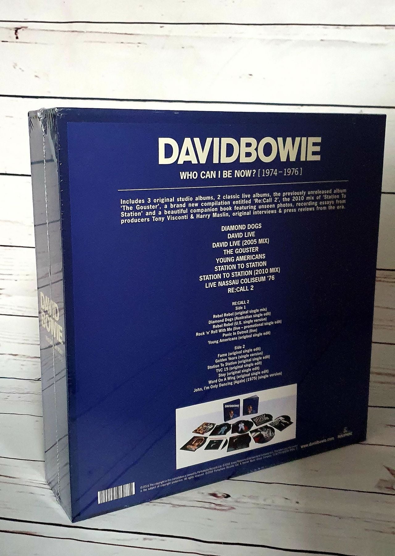 David Bowie Who Can I Be Now? [1974-1976] - 180gm - Sealed Box UK