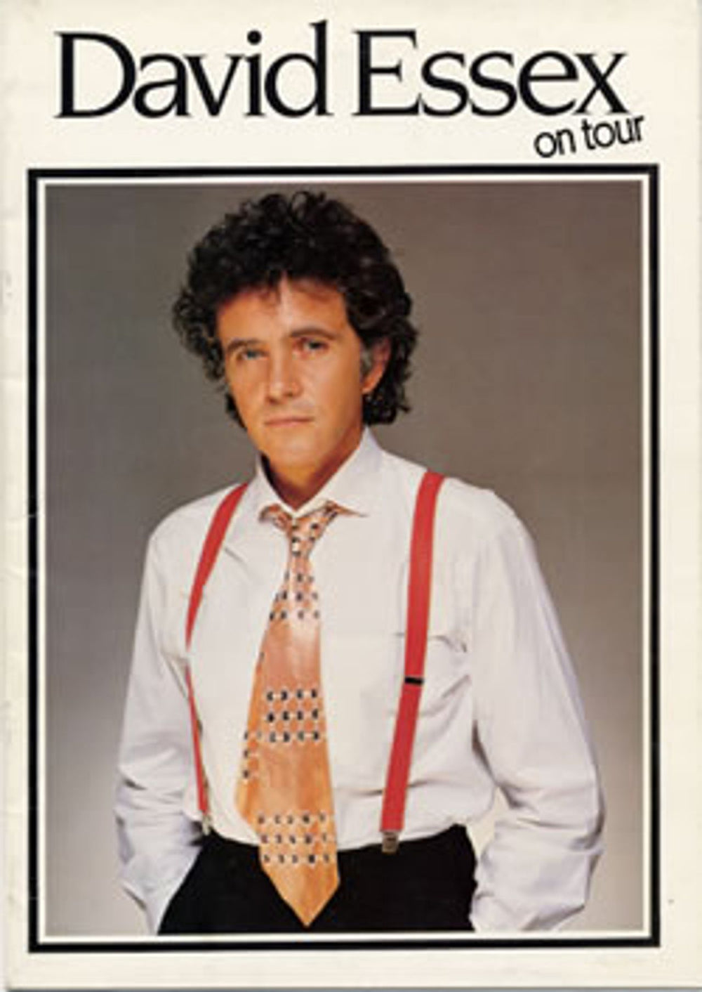 David Essex On Tour UK tour programme TOUR PROGRAM