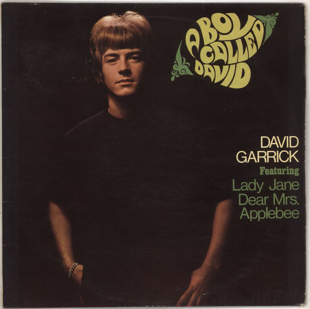 David Garrick A Boy Called David UK vinyl LP album (LP record) NPL38024