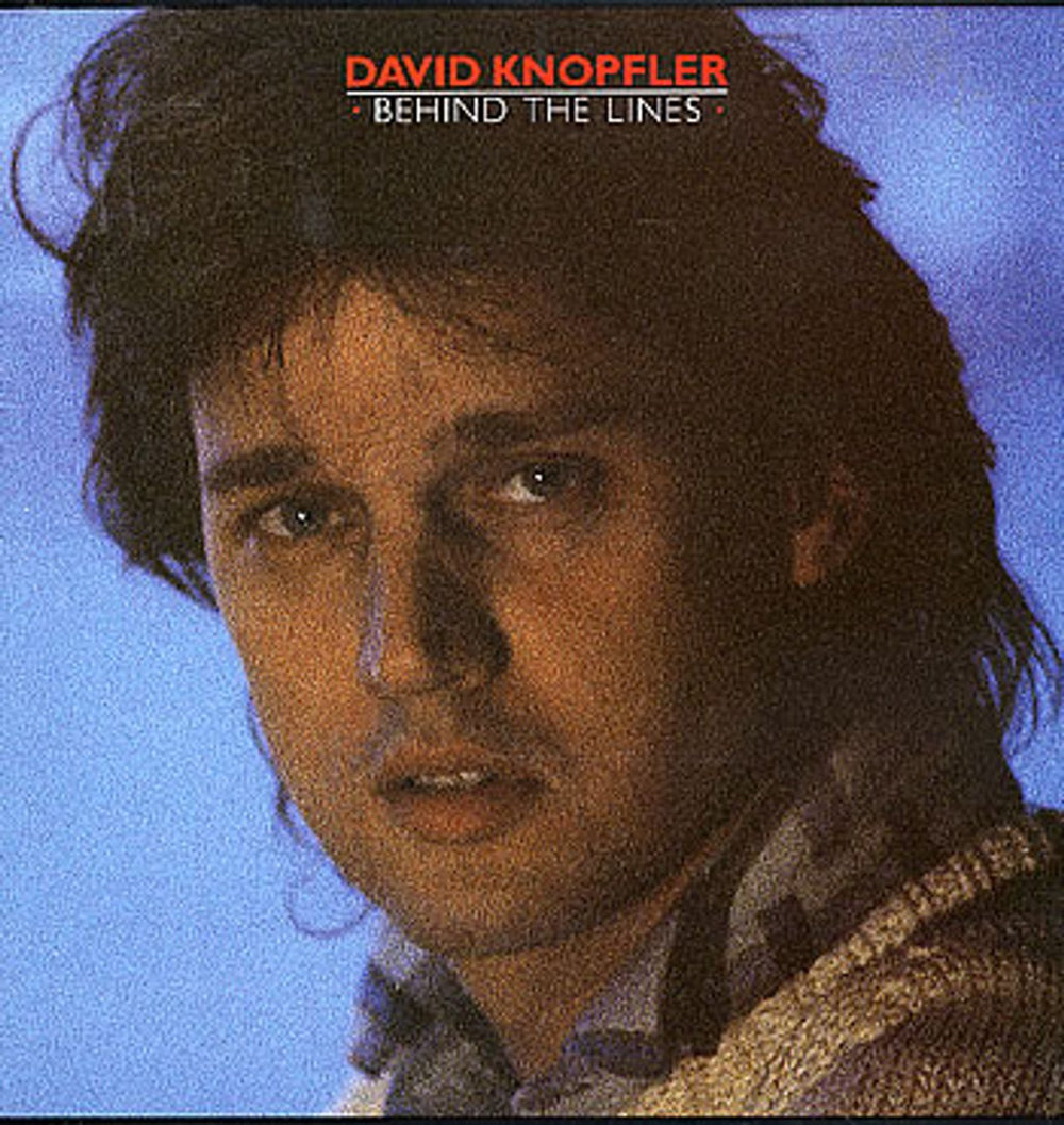 David Knopfler Behind The Lines UK vinyl LP album (LP record) SPRAY102