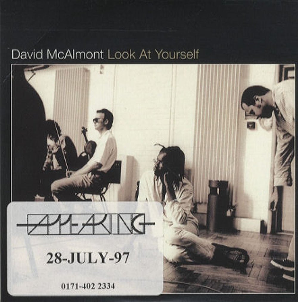 David McAlmont Look At Yourself UK Promo CD single (CD5 / 5") HUTCDP87