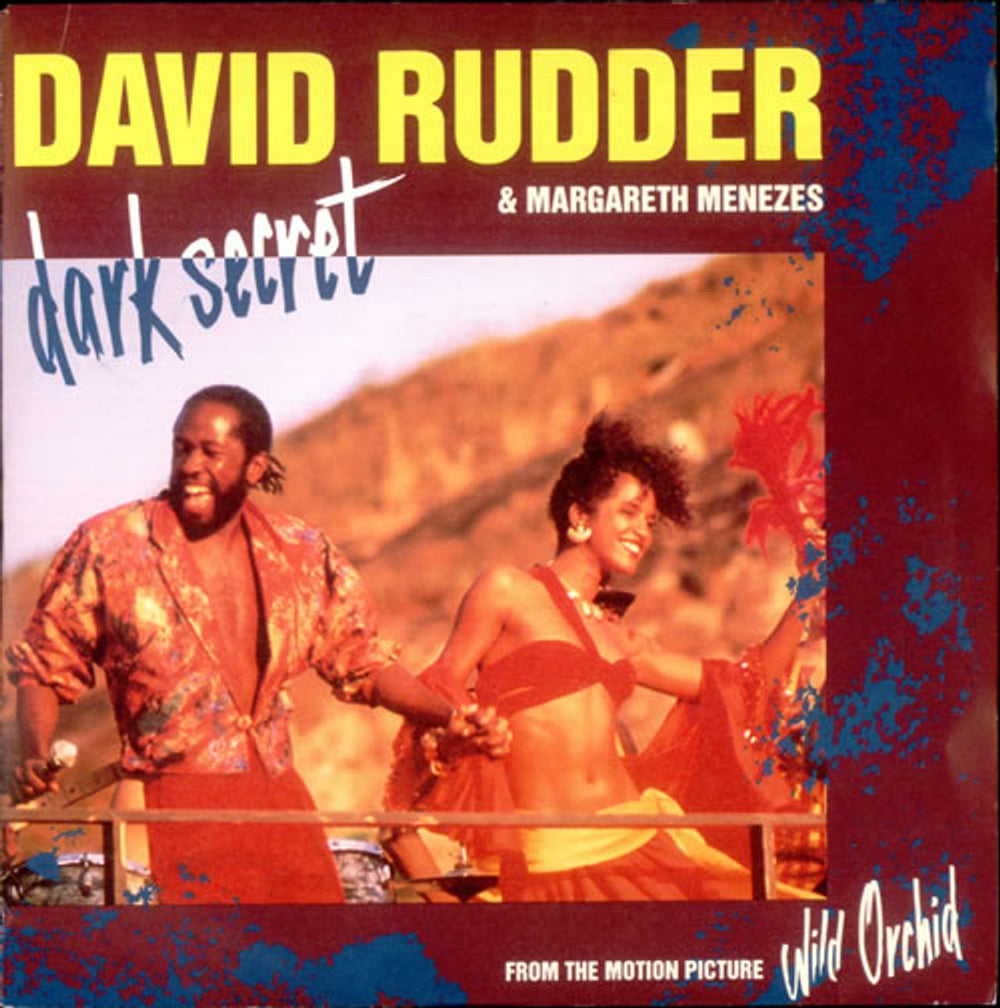 David Rudder Dark Secret UK 7" vinyl single (7 inch record / 45) LON260