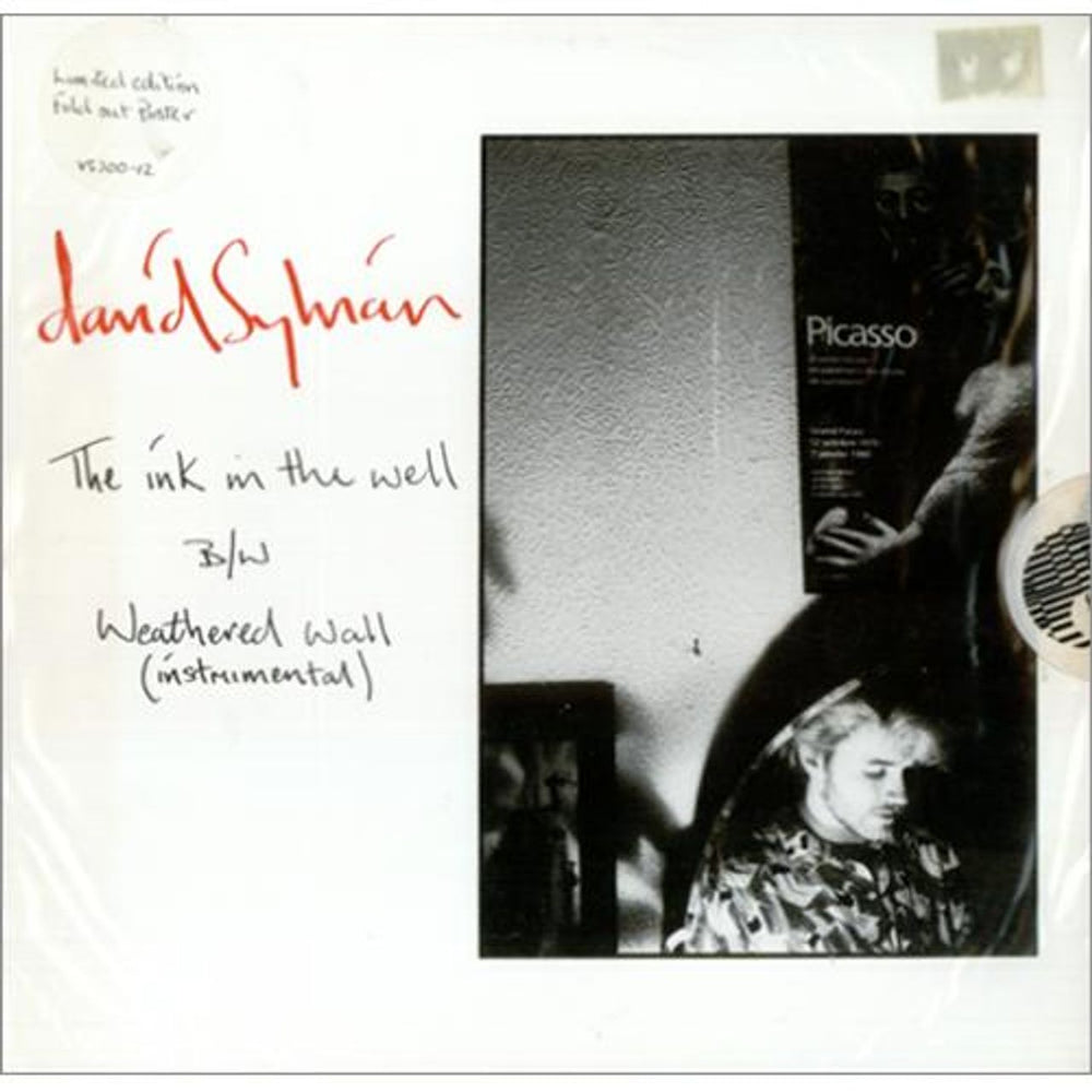 David Sylvian The Ink In The Well - Poster Sleeve UK 12" vinyl single (12 inch record / Maxi-single) VS700-12