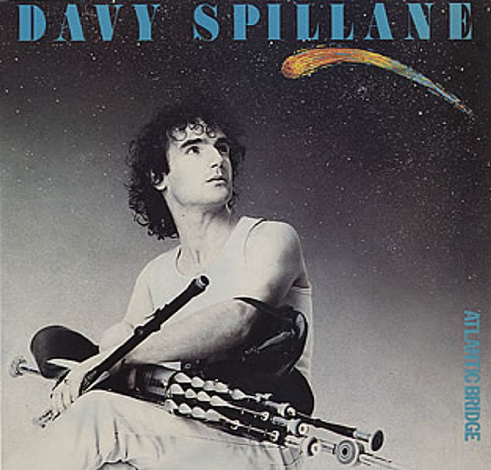 Davy Spillane Atlantic Bridge UK vinyl LP album (LP record) COOK009