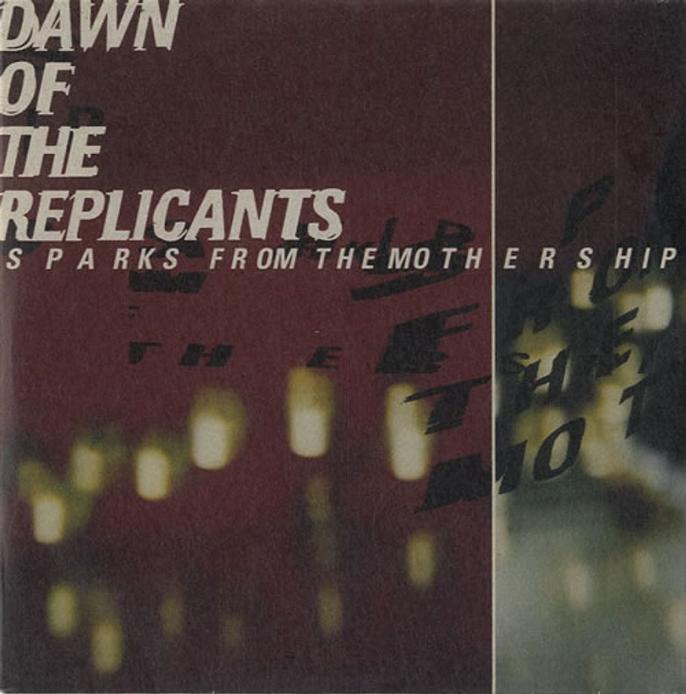 Dawn Of The Replicants Sparks From The Mothership UK Promo CD single (CD5 / 5") PRCD736