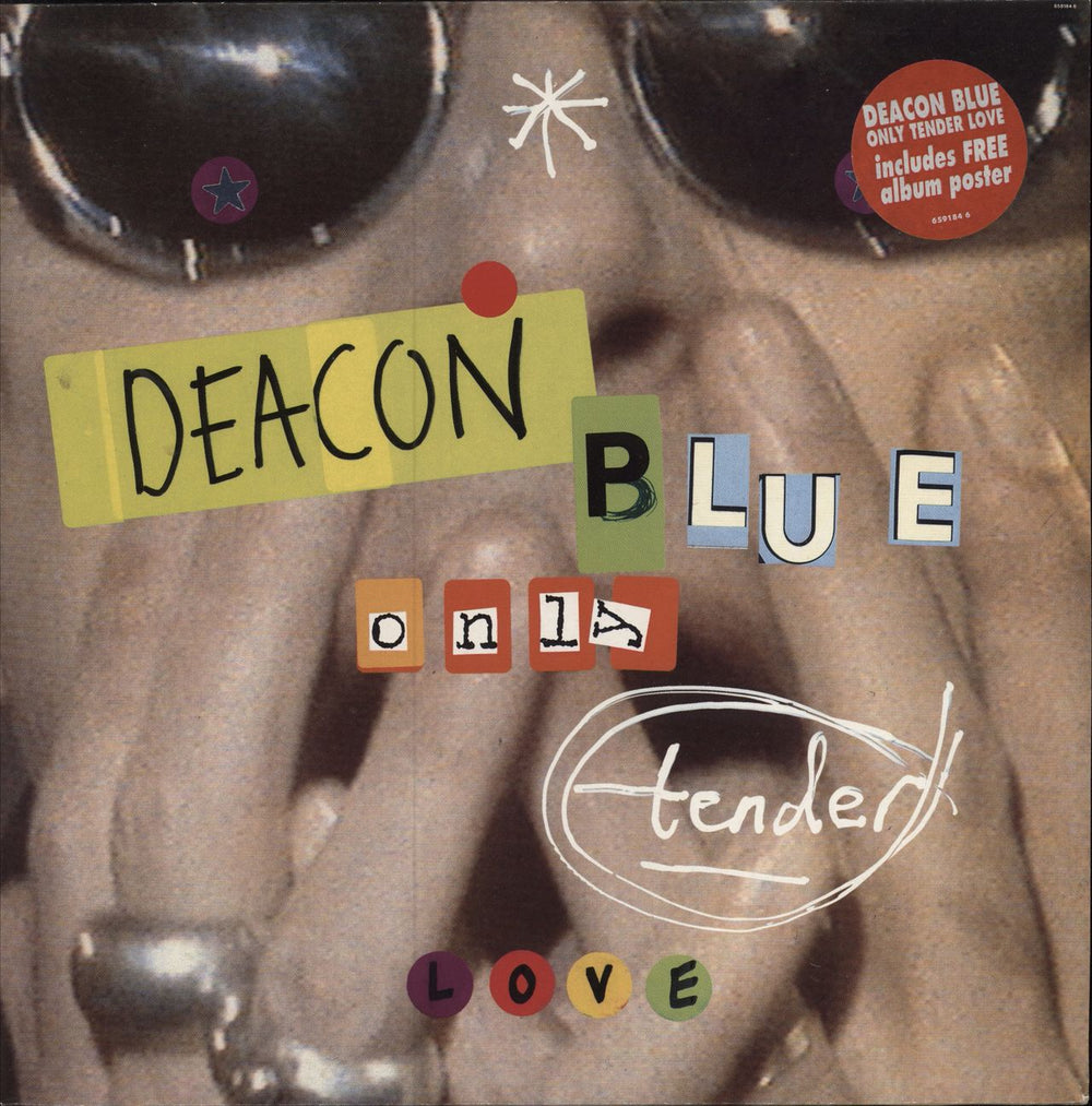 Deacon Blue Only Tender Love + Poster UK 12" vinyl single (12 inch record / Maxi-single) 6591846