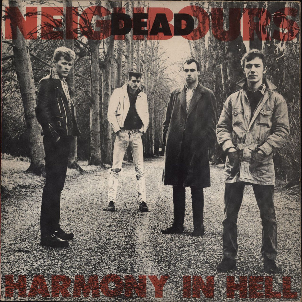 Dead Neighbours Harmony In Hell UK vinyl LP album (LP record) BITE1