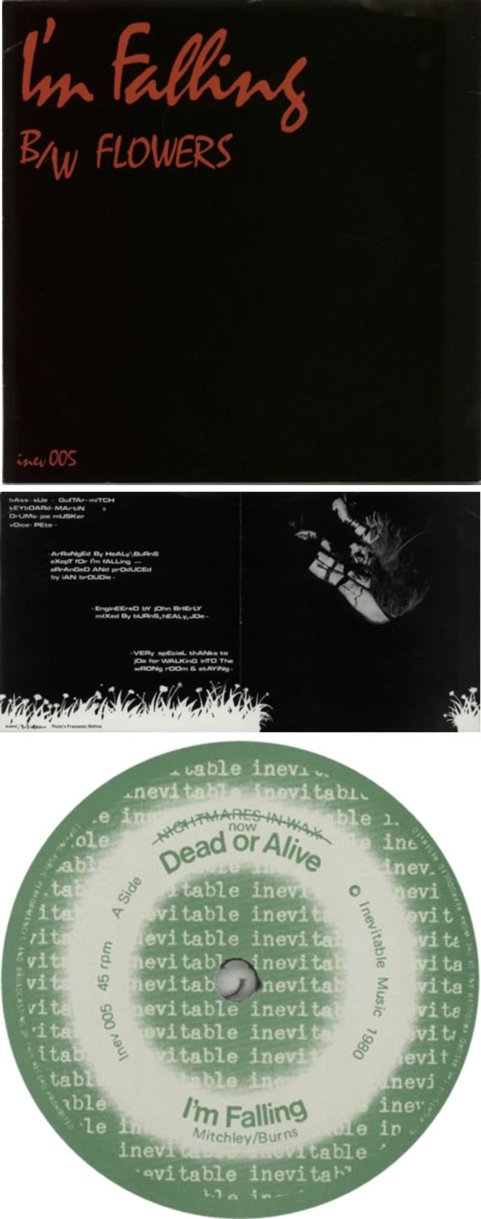 Dead Or Alive I'm Falling UK 7" vinyl single (7 inch record / 45) DOA07IM09594