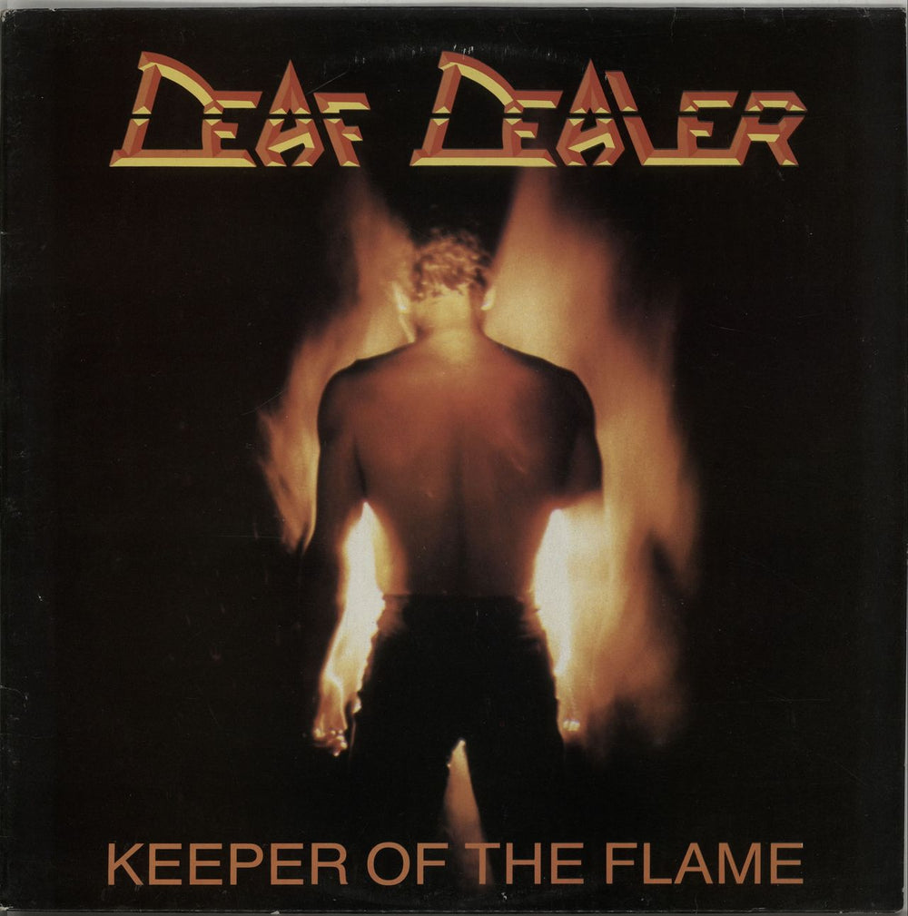 Deaf Dealer Keeper Of The Flame UK vinyl LP album (LP record) NEAT1035