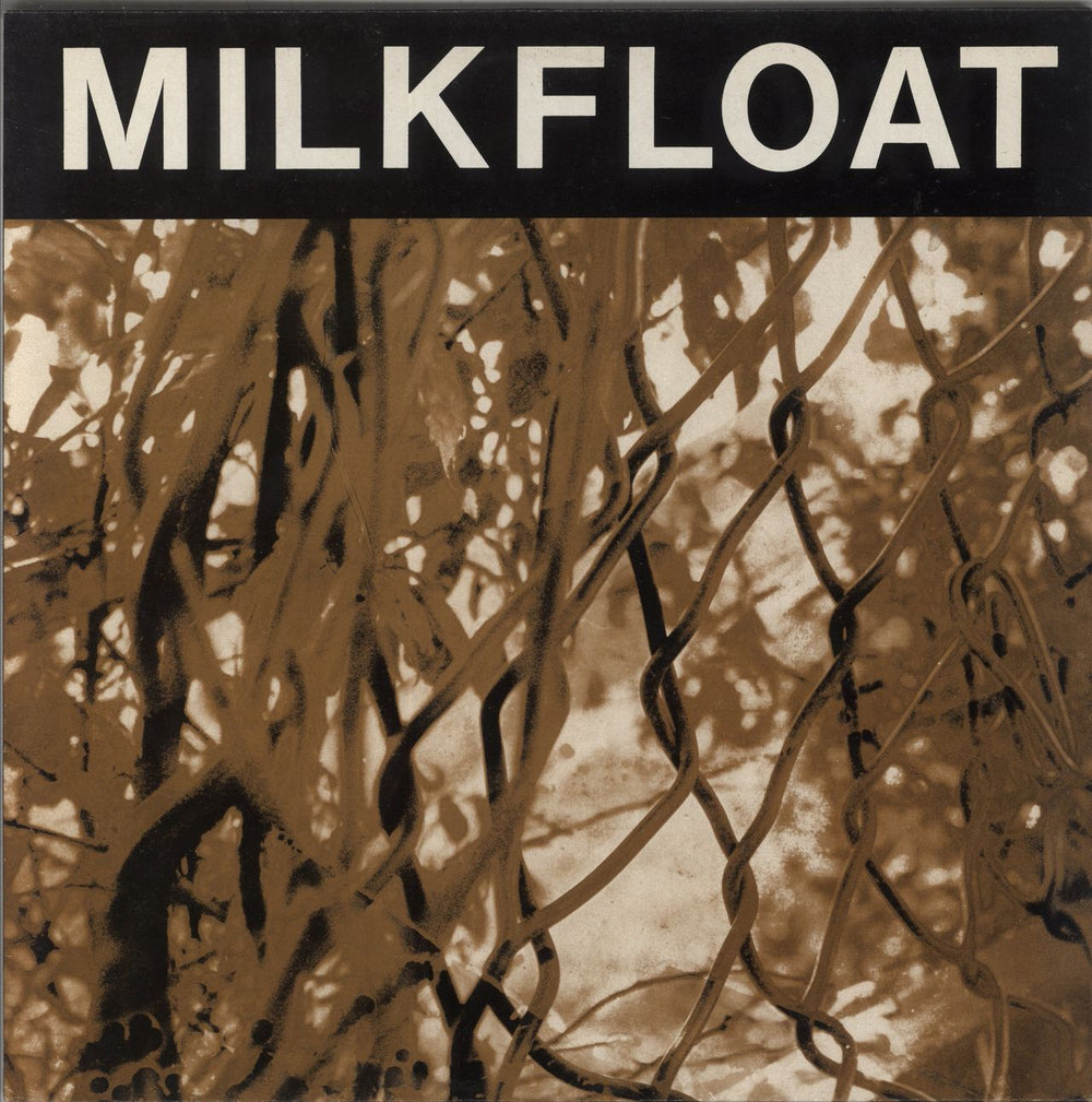 Death By Milkfloat The Absolute Non-End + Insert + Press information UK 12" vinyl single (12 inch record / Maxi-single) CALC047