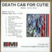 Death Cab For Cutie Narrow Stairs US Promo CD album (CDLP) CD-R ACETATE