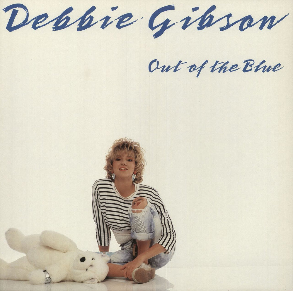 Debbie Gibson Out Of The Blue UK vinyl LP album (LP record) WX139