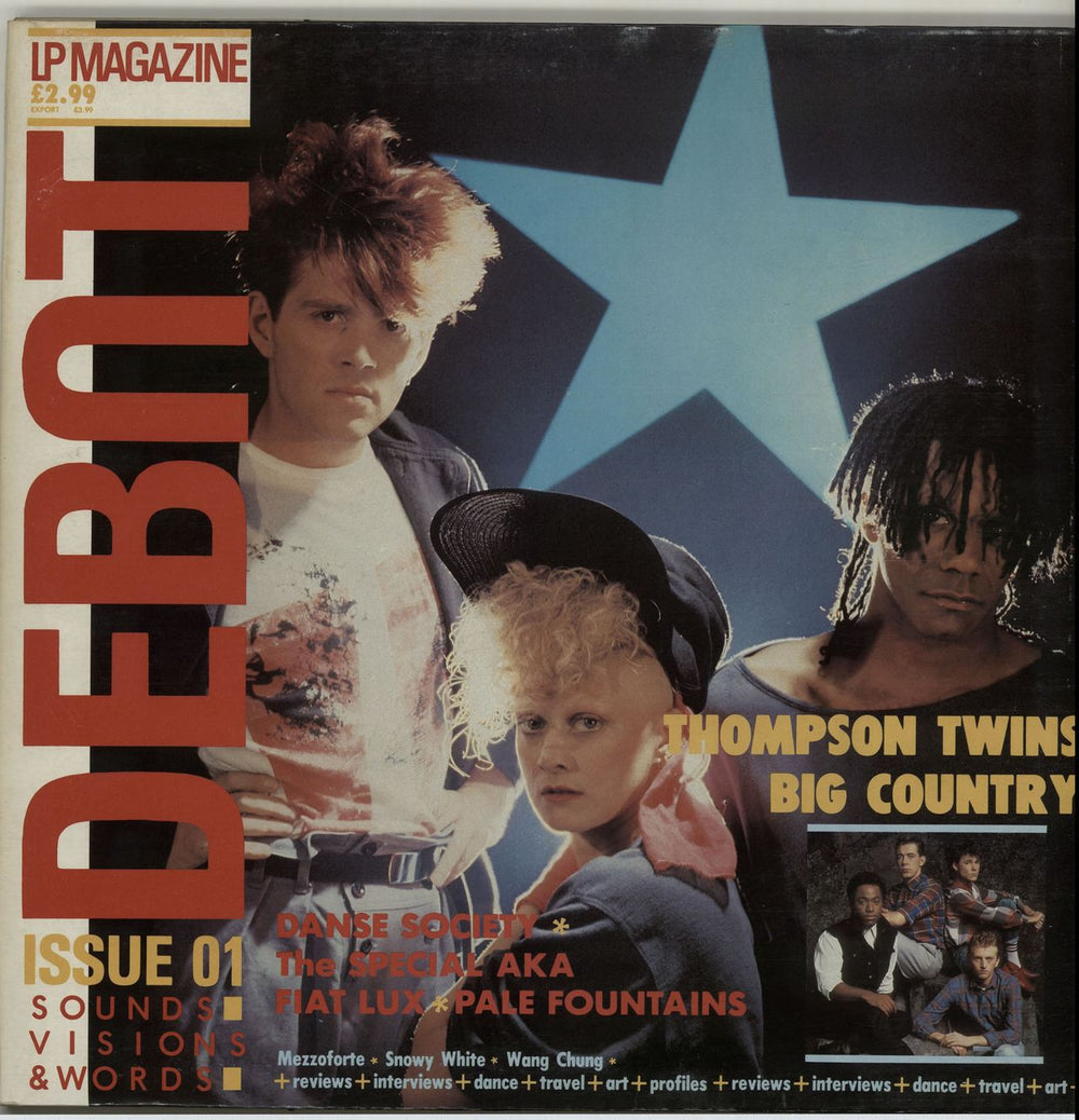 Debut Magazine Debut 01 UK vinyl LP album (LP record) MAG1