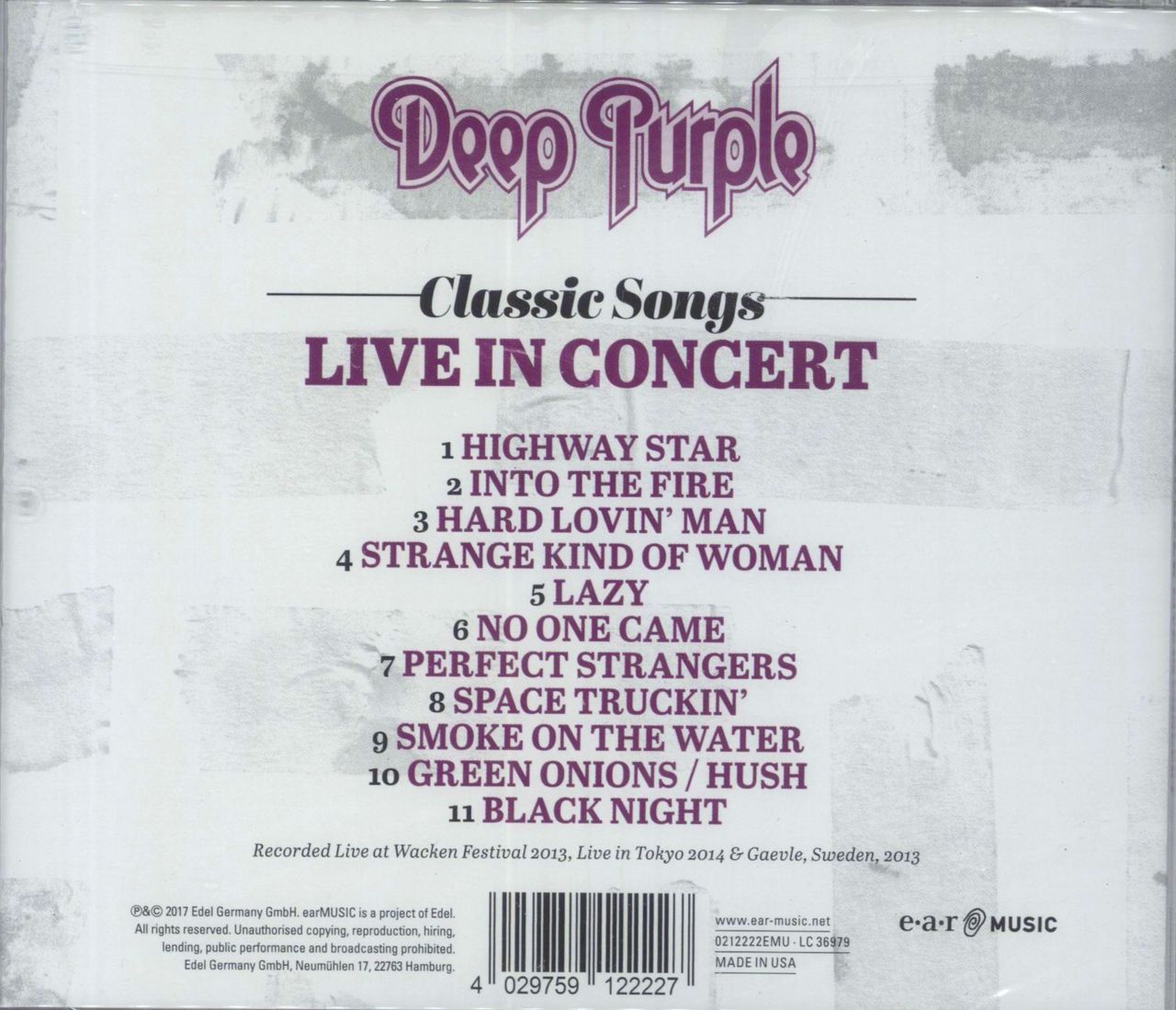 Deep Purple Greatest Hits German CD album — RareVinyl.com