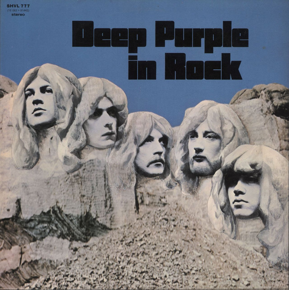 Deep Purple In Rock - 1st - EX Dutch vinyl LP album (LP record)