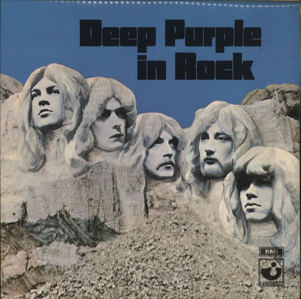 Deep Purple In Rock - 3rd UK vinyl LP album (LP record) SHVL777