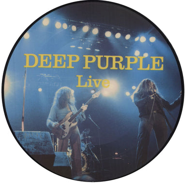 Deep Purple Live Dutch Picture disc LP — RareVinyl.com