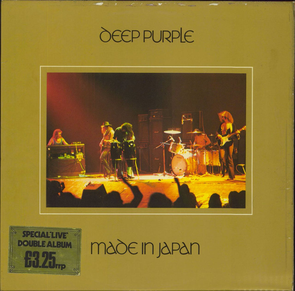 Deep Purple Made In Japan - 1st - EX - Price Stickered UK 2-LP vinyl record set (Double LP Album) TPSP351