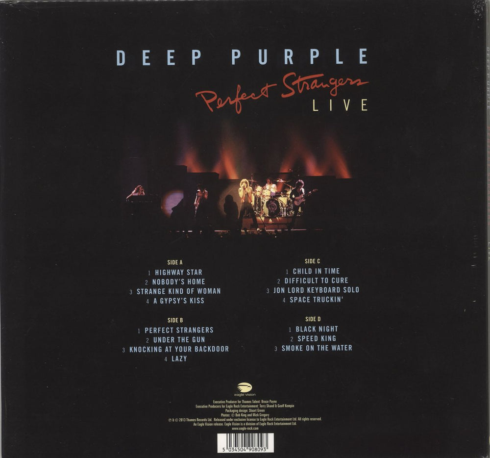 Deep Purple Perfect Strangers Live - 180gm - Sealed UK 2-LP vinyl record set (Double LP Album) 5034504908093