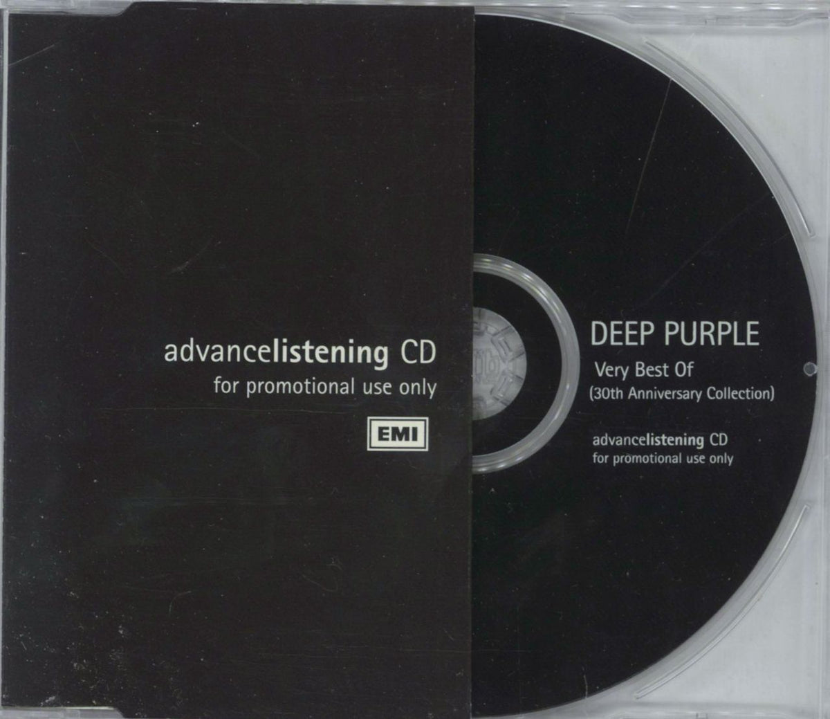 DEEP PURPLE BLACK NIGHT PROMO ONLY CARD SLEEVE-