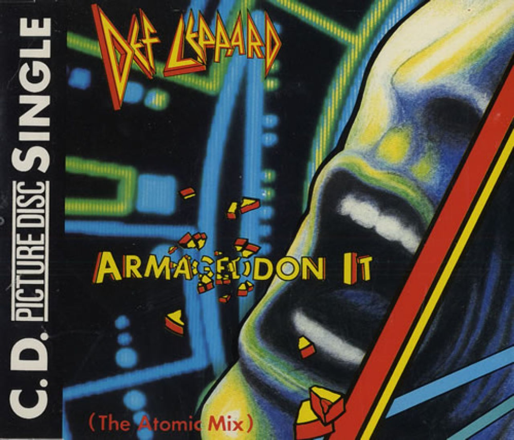 Def Leppard Armageddon It UK CD single (CD5 / 5") LEPCD4