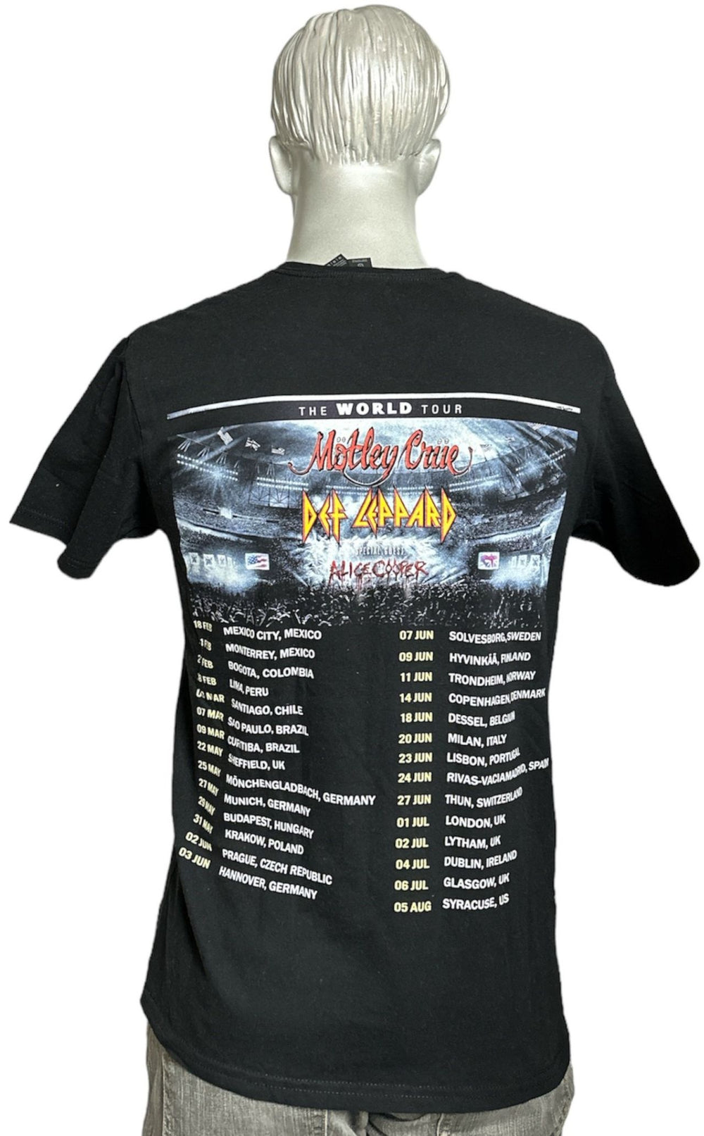 Def leppard 2018 tour shirts online