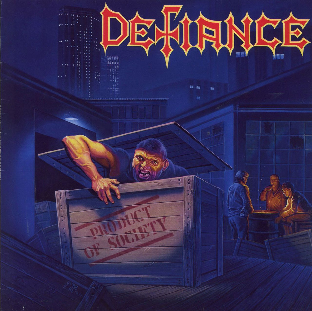 Defiance Product Of Society Dutch vinyl LP album (LP record) RO9504-1