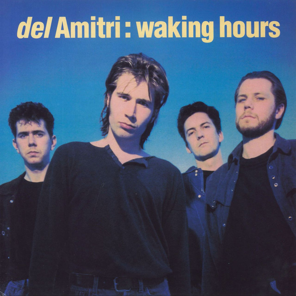 Del Amitri Waking Hours - 1st UK vinyl LP album (LP record) AMA9006