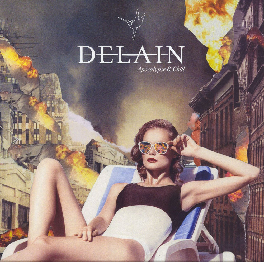 Delain Apocalypse & Chill UK 2-LP vinyl record set (Double LP Album) NPR911VINYL