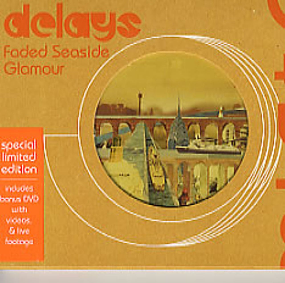 Delays Faded Seaside Glamour UK 2-disc CD/DVD set RTRADDVCD114