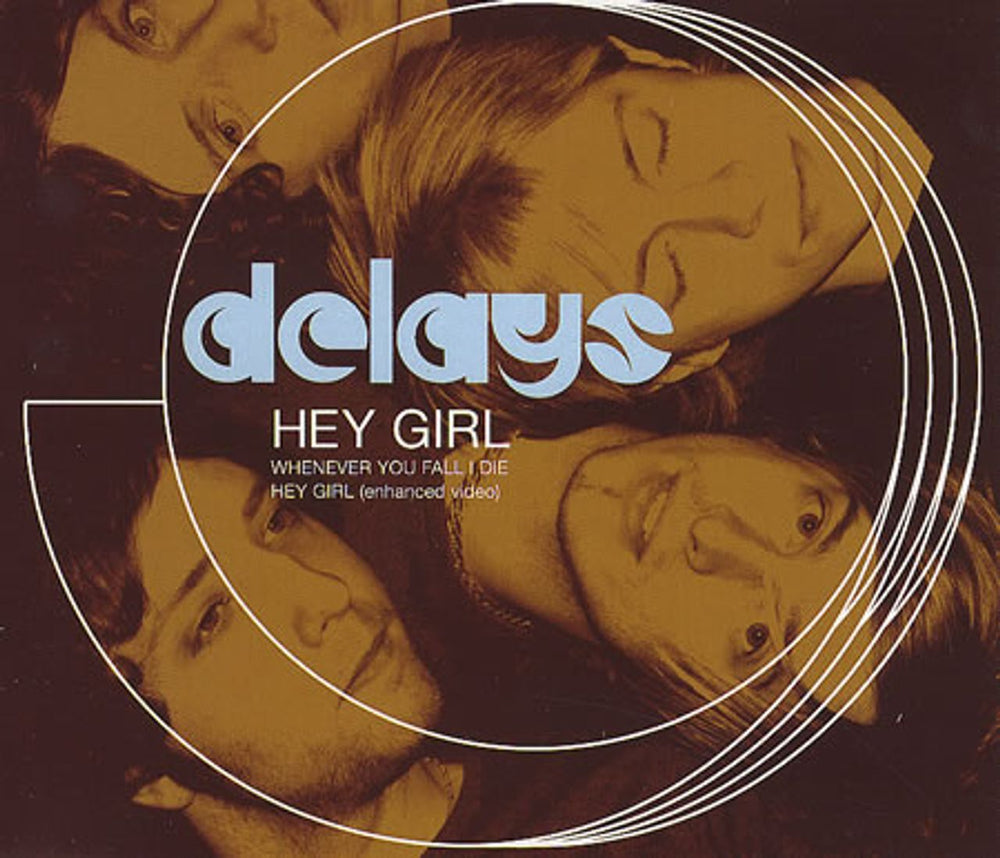 Delays Hey Girl UK CD single (CD5 / 5") RTRADESCD103