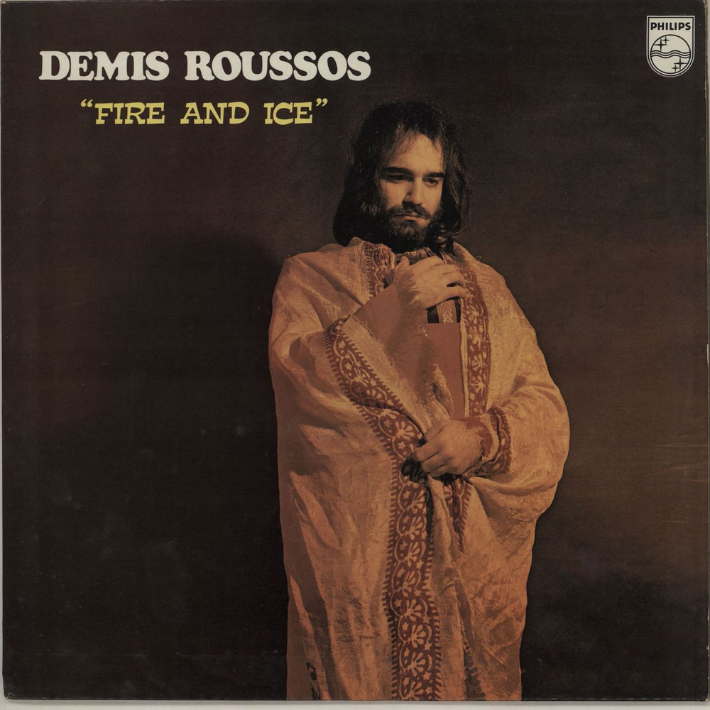 Demis Roussos Fire And Ice UK vinyl LP album (LP record) 6332012