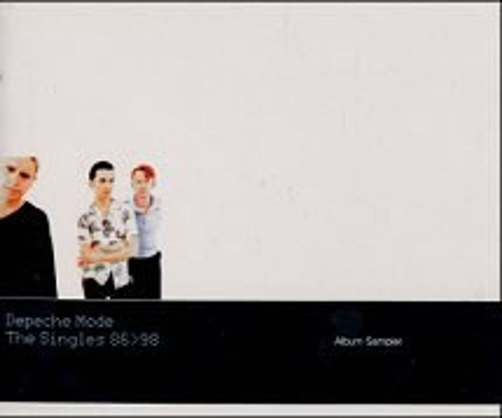 Depeche Mode The Singles 86>98 Album Sampler UK Promo CD single (CD5 / 5") DEPRO2CD