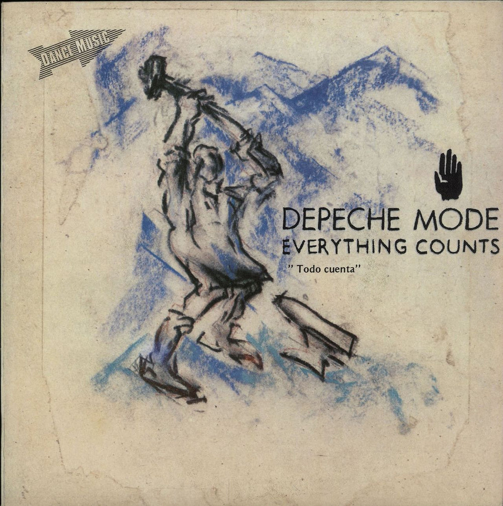 Depeche Mode Todo Cuenta (Everything Counts) Spanish Promo 7" vinyl single (7 inch record / 45) SPBO-7439