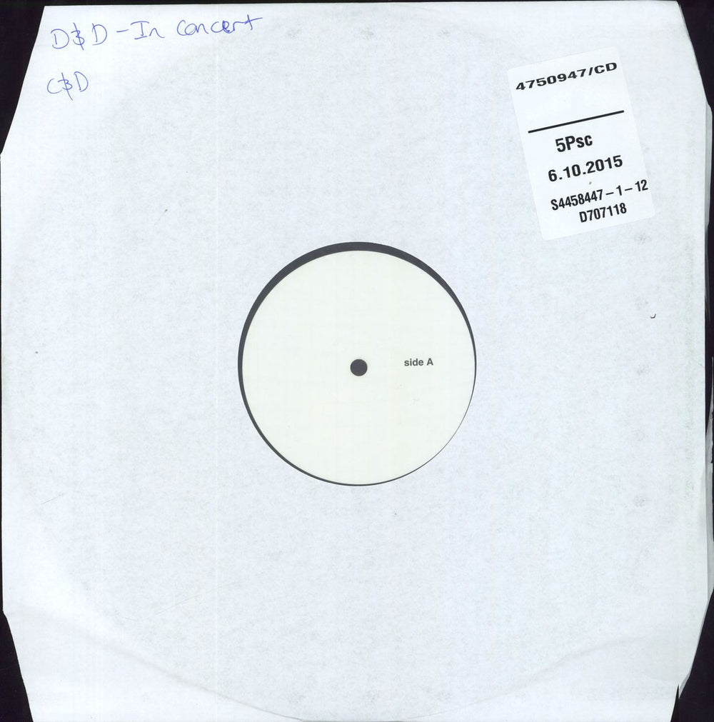 Derek And The Dominos In Concert - 180gm Test Pressing UK 2-LP vinyl record set (Double LP Album)