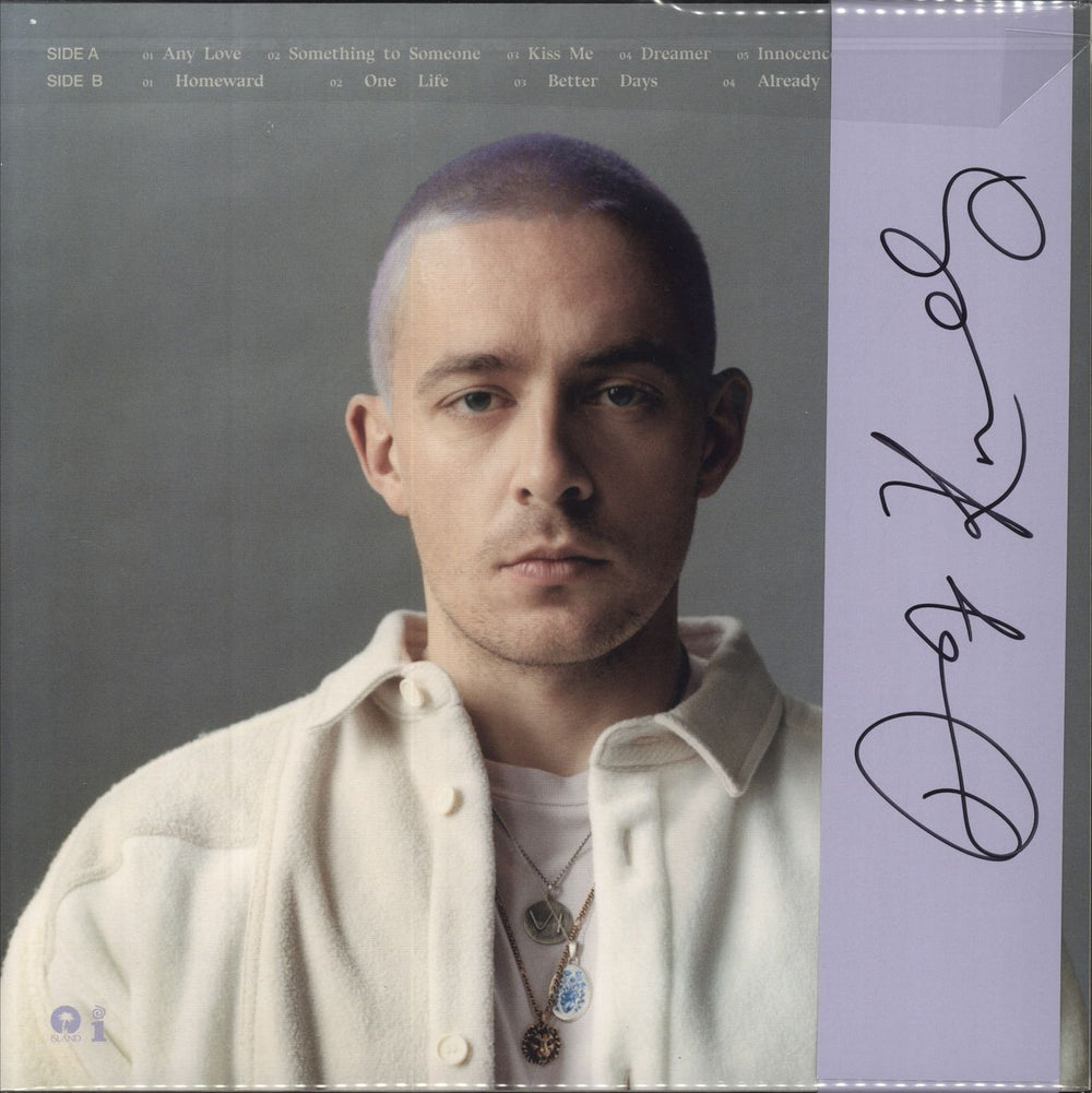 Dermot Kennedy Sonder: Assai Edition - Lilac Vinyl + Numbered & Autographed Obi UK vinyl LP album (LP record) 2566070339160