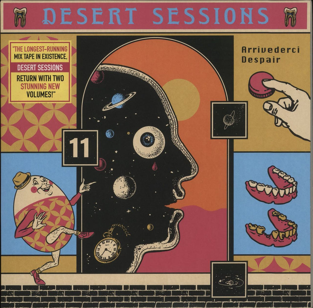 Desert Sessions Desert Sessions 11 & 12 US vinyl LP album (LP record) OLE-1488-LP