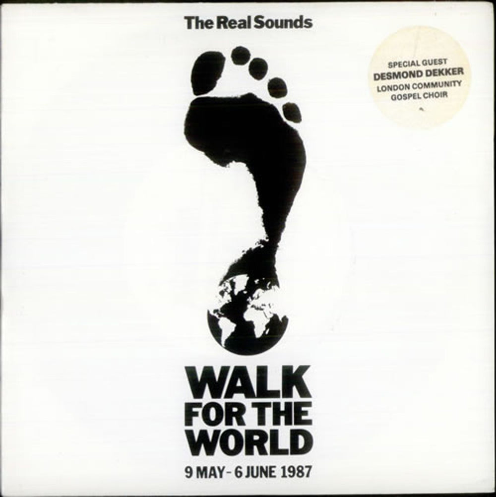 Desmond Dekker Walk For The World UK 7" vinyl single (7 inch record / 45) FRY003