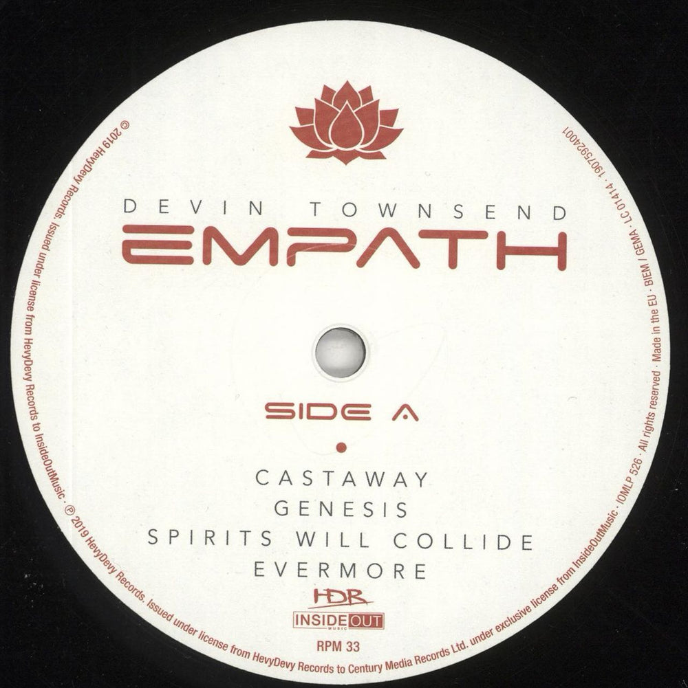 Devin Townsend Empath - 180 Gram + CD German 2-LP vinyl record set (Double LP Album) DVW2LEM742360