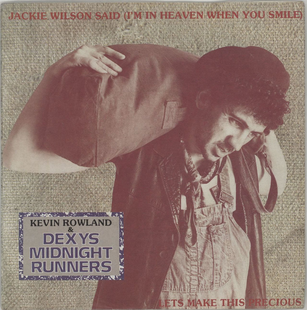 Dexys Midnight Runners Jackie Wilson Said (I'm In Heaven When You Smile) UK 7" vinyl single (7 inch record / 45) DEXYS10