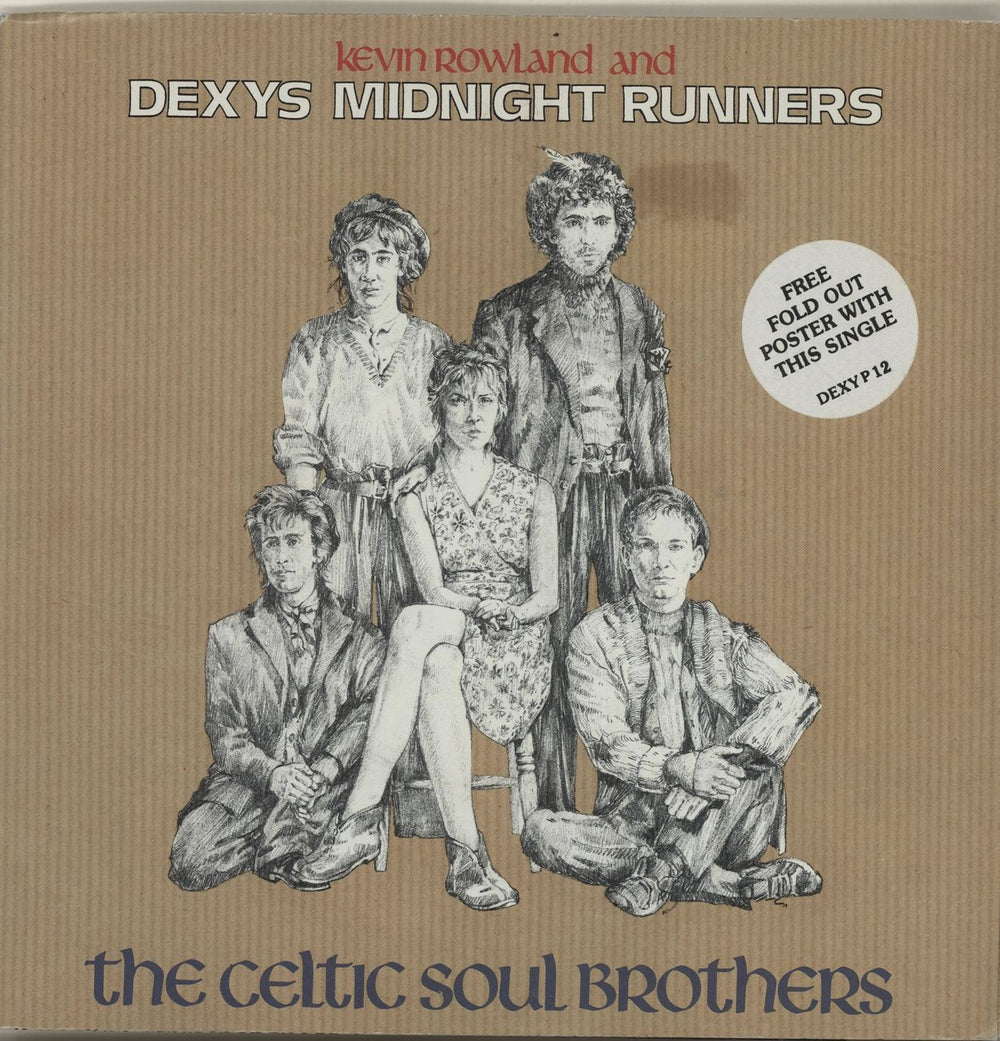 Dexys Midnight Runners The Celtic Soul Brothers UK 7" vinyl single (7 inch record / 45) DEXYP12