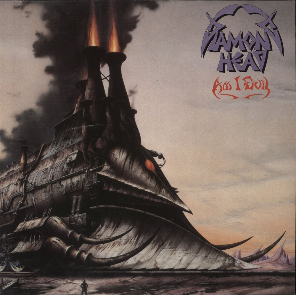 Diamond Head Am I Evil UK vinyl LP album (LP record) WKFMLP92