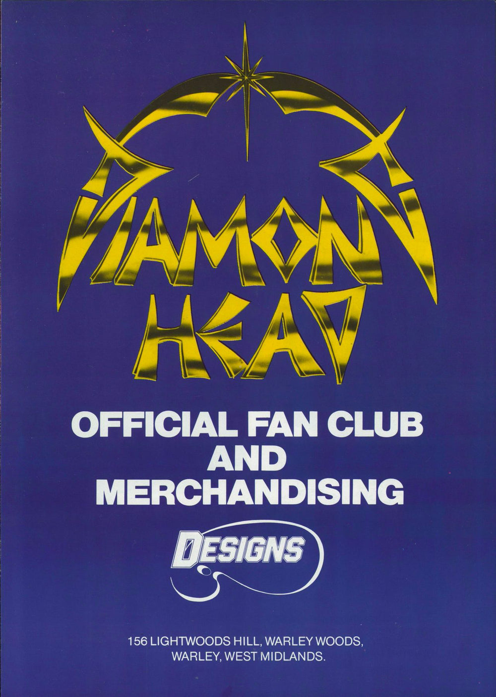 Diamond Head Borrowed Time - Complete UK vinyl LP album (LP record)