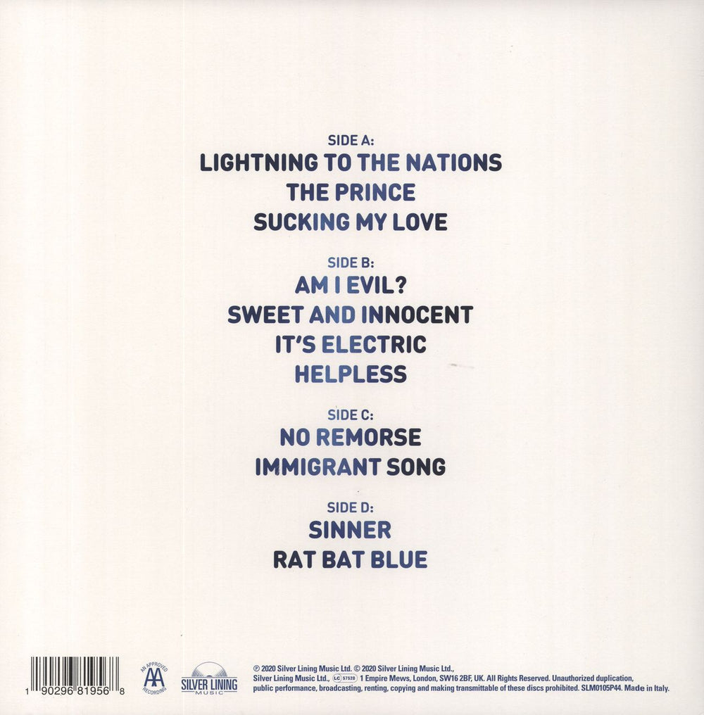 Diamond Head Lightning To The Nations 2020 UK 2-LP vinyl set — RareVinyl.com