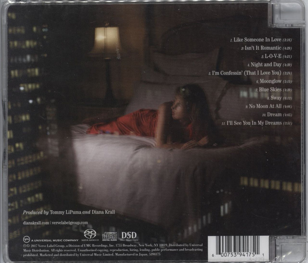 Diana Krall Turn Up The Quiet - Sealed Japanese super audio CD SACD