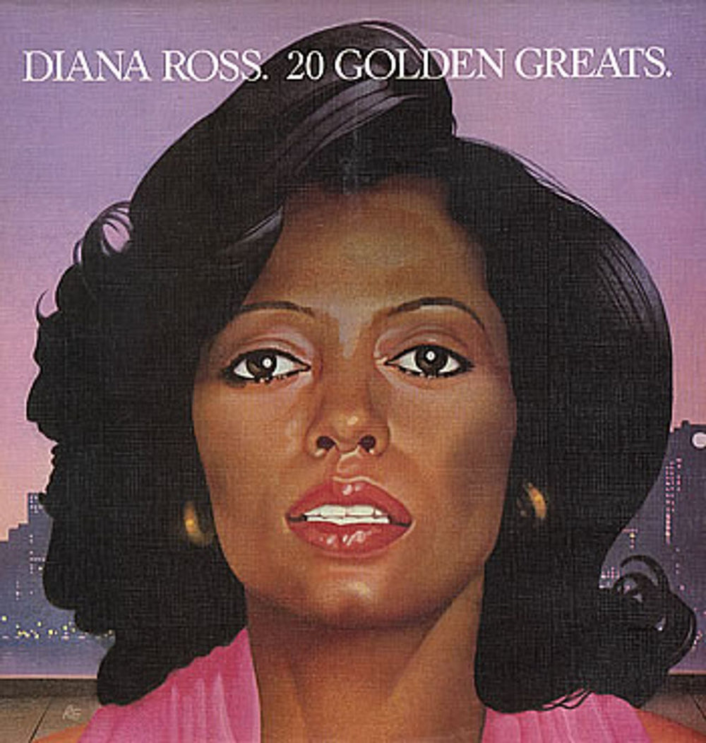 Diana Ross 20 Golden Greats UK vinyl LP album (LP record) MTV21