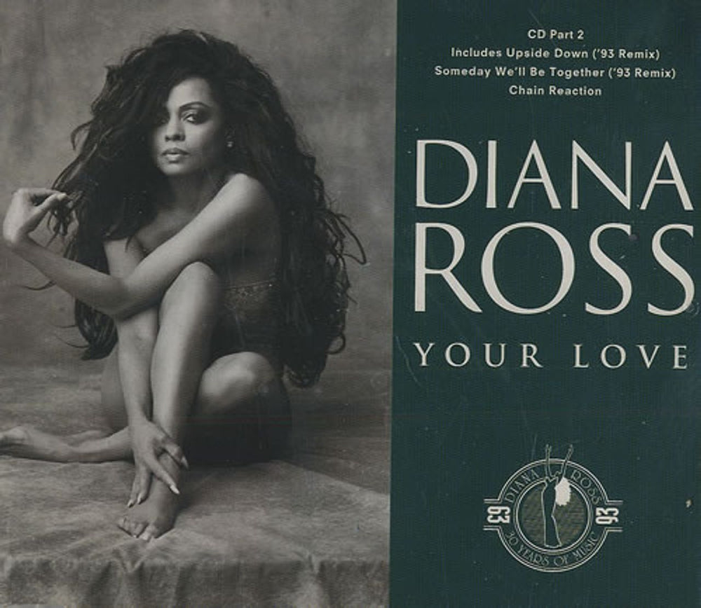 Diana Ross Your Love UK CD single (CD5 / 5") CDEM299