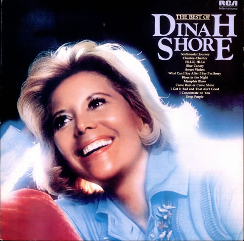 Dinah Shore The Best Of Dinah Shore UK vinyl LP album (LP record) INTS5062